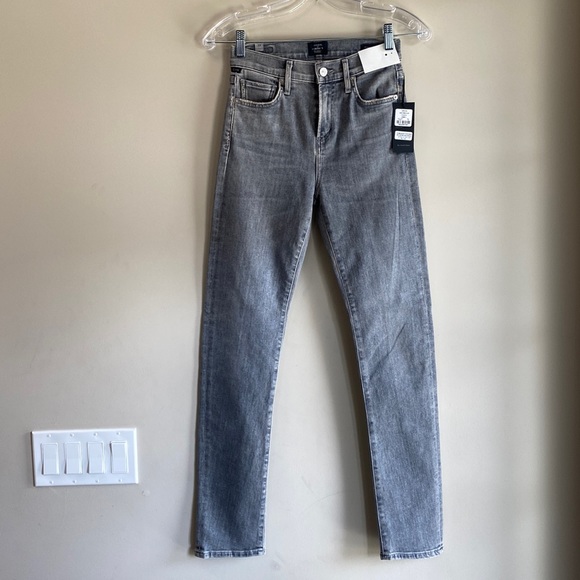 Citizen of Humanity Harlow High Rise Slim Jeans size 23 - Picture 4 of 14
